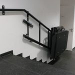 stratos plataforma escalera recta