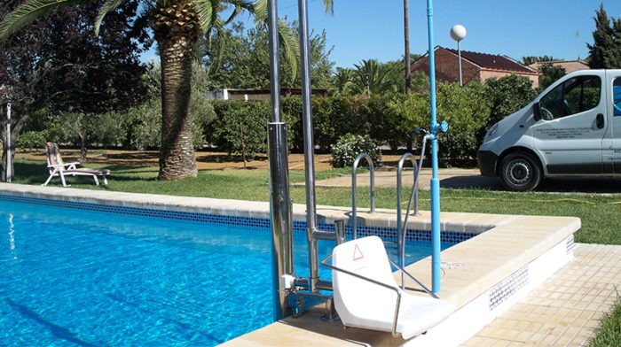 turia elevador piscina